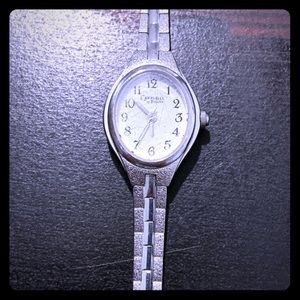Ladies' Caravelle Bulova Stainless Steel Watch